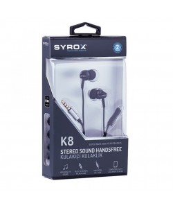 K8 Syrox Kulakiçi Kulaklık